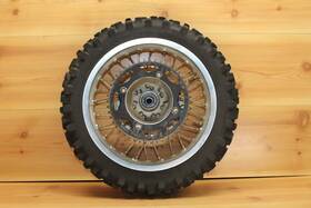 41025-1389 Kawasaki 2000-2009 Kx65 Kx 65 Oem Rear Wheel Hub Rim Tire 12x1.60