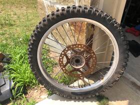 41029-1197 Kawasaki 89-98 Kx250 Oem Front Wheel Rim 035