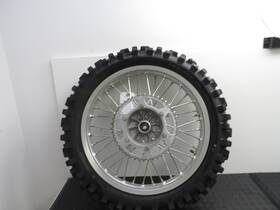 41034-0612 Kawasaki 23 24 Klx 230r 230rs Oem Rear Wheel Rim And Tire Nice