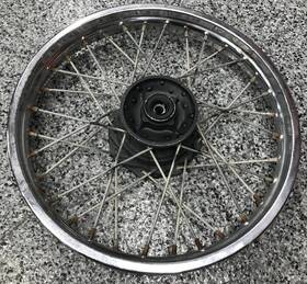 41034-1061 Kawasaki Kx60 Front Wheel 14 X 1.40 Fits 1983-87 Used Item P/n