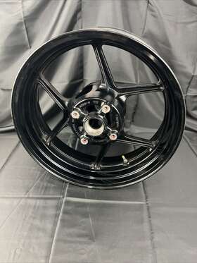 41073-00402 Kawasaki Zx636 2005 Through 2012 Oem Factory Straight Rear Wheel Black