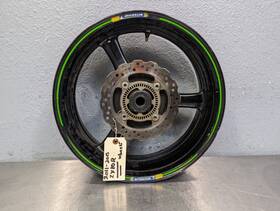 41073-0761-18f Kawasaki 2011-2015 Ninja Zx10r Zx-10r Oem Rear Back Wheel Rim With Brake Disc