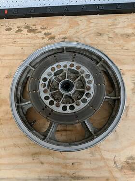 41073-1031 Kawasaki 1980 Kz 1000 Kz1000 Rear Wheel Rim Straight True