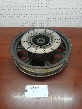 41073-1090 Kawasaki 1982 Kz1000 K Rear Wheel Rim 16 Inch Kz1000ltd