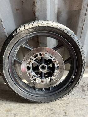 41073-1366-dh Kawasaki 41073-1365-dh 88-07 Ex250 Ninja 250r Front Rim Wheel With Tire Straight
