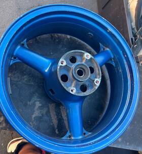 41073-1658 Kawasaki 1998 1999 Zx9r Oem Rear Wheel Rim - Straight #66