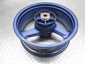 41073-1681-kz Kawasaki 2002 02-06 Zx1200 Zx12r Oem Rear Wheel Rim Straight Video 17x6