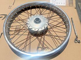 41074-002 Kawasaki 1967 - 1977 C2ss G3ss G3tr G4tr G5 Kv100 Oem Front Wheel Rim 18 X 1.6