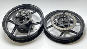 41080-0113-11h Kawasaki Front Rear Wheel Rim Straight Oem 08-12 Ninja 250 R