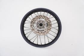 41090-0102-wc Kawasaki 2011 Kx85 Complete Rear Wheel Oem Black Rim Hub Rotor Kx 85 2010-2013