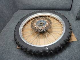 41090-1051 Kawasaki 1987 Kx125 Kx 125 Front Wheel Rim And Tire Assy