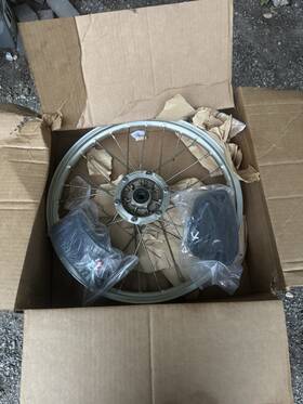 41091-001 Kawasaki 2006 Kx85 Front Wheel Comes With Tube And Rim Tape