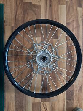 41092a Kawasaki 2019-2024 Kx450 Oem Black Front Wheel 1.6x21