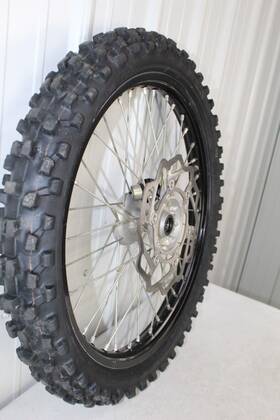 41093-0006-wc Kawasaki 2021 - 2024 Kx250 Oem Black Front Wheel Kx 250 450 2019 24/2