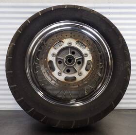 53066-0341 Kawasaki 07-24 Vulcan Classic Vn900 Rear Back Wheel Rim W Brake Rotor And Tire