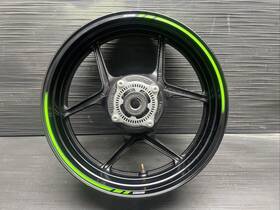 5667-7896 Kawasaki 2022 Ninja Zx6r Zx636 Rear Wheel Rim Straight Oem #220267
