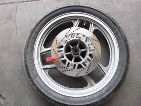 6df348 Kawasaki 1990 Zg 1000 Front Wheel 110/80 V18