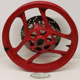 5018 Kawasaki Bjr#5018 1988-2007 Ninja 250r Front Wheel Red #41073-1365-x4 Rim