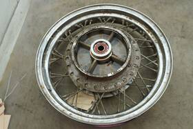 E-982 Kawasaki 2003 Vn800 Vulcan 800 Classic Spoke Rear Wheel W-7