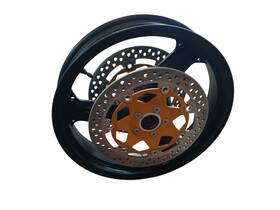 F-1389 Kawasaki 2004 Zx12r Front Rim W Rotors