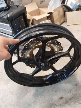 J17m Kawasaki J17m/cxmt2.75dot 13-17 Ninja 300 Front Wheel Straight