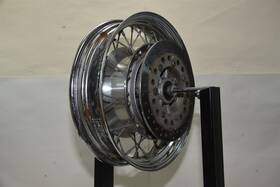 Kb321r Kawasaki 04 Vn1500 Vulcan Classic Rear Wheel And Rotor