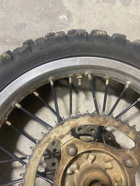 Kxl-140 Kawasaki 08 Kxl 140 Rear Wheel