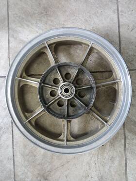 Kawasaki R-1094 Kz 16 X 3 Enkei Gold Rear Wheel 79 80 81 Used Oem