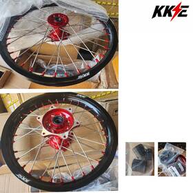 E03ca3130-no39-v6 Kke 21/18 Cast Dirt Bike Wheels For Honda Crf250r 2004-2013 Crf450r 02-12 Rim
