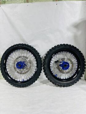 E22o4100-k8 Kke Suzuki Drz400sm 05-2024 Drz400s/ Drz400e 2000-2007 Wheels 21/18 Rims Set