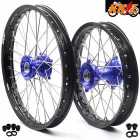 L46k4100-k8 Kke New 19/16 Kids Wheels Set For Husqvarna Tc85 2014-2020 Motorcycle Rims Blue