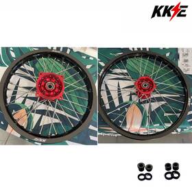 L53k3100-no146 Kke 19/16 Dirt Bike Wheels For Honda Crf150r 150rb 2007-2026 Cnc Red Hubs