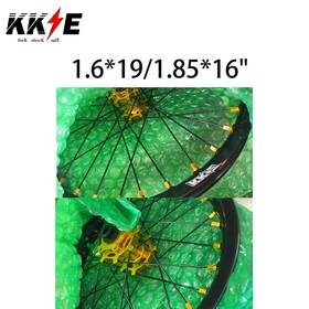 Kke Lb16x2121-no93 19-16 Inch Spoked Wheels For E-ride Pro-ss 2024 Surron Light Bee X Gold Hubs