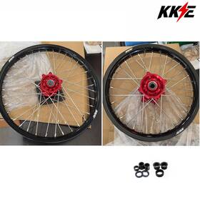 N03n3100-no138 Kke 21/19 Cnc Dirt Bike Wheels Set For Honda Crf250r 2004-2013 Crf450r 02-2012