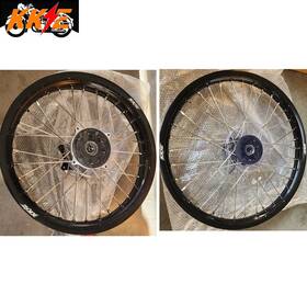 N13ca1100-no3 Kke 21/19 Cast Off-road Wheels For Honda Crf250r 14-2025 Crf450r 13-2025 Black