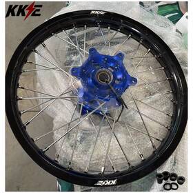 Re04n4100-no77-no183 Kke 18 Inch Rear Dirt Bike Wheel For Yamaha Yz125 Yz250f Yz450f 03-2026 Cnc Blue Hub Re04n4100-no77-no183 Kke 18 Inch Rear Dirt Bike Wheel For Yamaha Yz125 Yz250f Yz450f 03-2026 Cnc Blue Hub