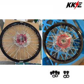 Kke S106k3100-no175-v6 17/14 Mini Dirt Bike Wheels For Ktm 85 Sx 2025-26 Gas Mc Rims Red Hub
