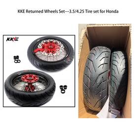 Tx03n3100-no90 Kke 17ftft Rims Set Fit Honda Crf250r 2004-2013 Crf450r 2002-2012 Wheels Cst Tyres