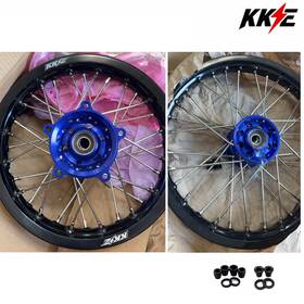 U56k4100-no99-v6 Kke 1.4 14/1.6 12 Mini Wheels Set For Ktm 65 Sx 02-2024 Gas Mc 21-24 Blue
