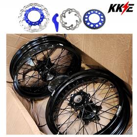 X06n1111-hg-d-v6 Kke 17 Inch Supermoto Wheels For 14-2024 Husqvarna Te Fe Fc Ktm 125-530cc 2025 Disc