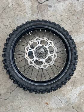 85sx Ktm 17&quot 2020 17 Inch Front Wheel With Tire And Brake Disk Factory