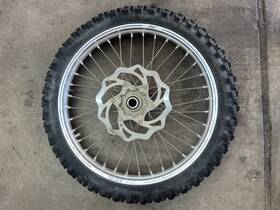 2034 Ktm 2012 300 Xcw Front Wheel Assembly