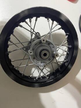 2134568tyy Ktm 2020 50 Rear Wheel 10 Inch Used