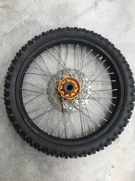 250xcf-w Ktm 2009 07-14 250sxf 250 450 Xcf Sxf Front Wheel Rim Hub Tire 21x1.60
