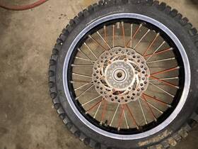 26510010144 Ktm 5481000184430 2005-2012 250 Sxf Rear Wheel Rim Hub