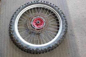 Ktm 54609070 1991 300 Exc Txc Front Wheel Rim 21x1.6 Dented Cracked
