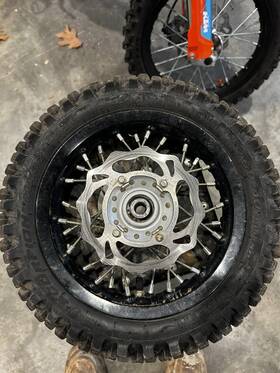 5674333 Ktm 50sx Front Wheel 10 Inch