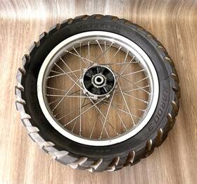 58410010044 Ktm 2001 Lc4 640 Enduro Adventure 18x2.50 Rear Wheel Rim Hub Spokes
