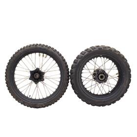 Ktm 6070990114430 2017 - 2019 1290 Adventure R Wheel Set Front And Rear Spoked Black Straight