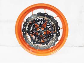 76009001244eb Ktm 2023 Duke 890 R Gp Oem Orange Front Wheel Rim Rotors Tc Ring